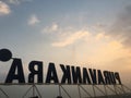 Purvankara Banner with Sun Light with Clouds