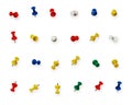 Push Pins Royalty Free Stock Photo