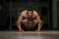 Push-Ups Upper Position Royalty Free Stock Photo
