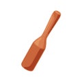 Pusher, wooden masher. Kitchen utensil, cooking tool for mashing, pushing, grinding. Wood press with handle, kitchenware