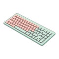 Pushing buttons on modern computer keyboard