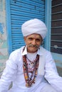 Rajasthan Portrait of Man Royalty Free Stock Photo