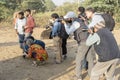 Photographer take pictures at the Pushkar Camel Mela, Pushkar Camel Fair, India. Many photographers from around the world come to