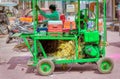 Pushkar sugar cane juice seller, Rajasthan India