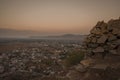 Pushkar view from top of Savitri Temple