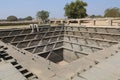 Pushkarani or Stepped Tank at the Royal Enclosure, Hampi, near Hospete, Karnataka, India Royalty Free Stock Photo