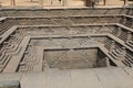 Pushkarani or Stepped Tank at the Royal Enclosure, Hampi, near Hospete, Karnataka, India Royalty Free Stock Photo