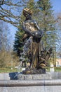Fountain `Goddess of Fertility`. Tsarskoe Selo