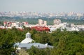 Pushkin. Saint - Petersburg. Russia. Top view of the town