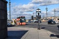 Pushkin Square in St. Petersburg, Russia