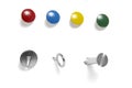 Pushpins new 2 Royalty Free Stock Photo