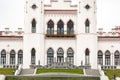 Puslovsky Palace. Autumn Kossovsky Castle in Belarus Royalty Free Stock Photo