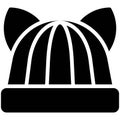 Pussyhat icon, Feminism related vector