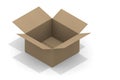 Put the item in a cardboard box. Stack your luggage. Open the cardboard. Warehouse management