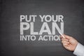 Put your plan into action on blackboard