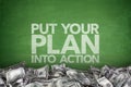 Put your plan into action on blackboard