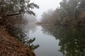 Putah Creek in Davis, California, USA