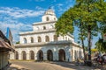 Street with the Jame Mosque in Puthia - Bangladesh