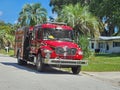 Putnam County Fire Rescue Vehicle Royalty Free Stock Photo