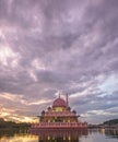 Putra Mosque, Malaysia At Dawn II Royalty Free Stock Photo
