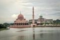 Putra Mosque located in Putrajaya city, Malaysia Royalty Free Stock Photo