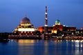 Putra Mosque & Perdana Putra Royalty Free Stock Photo