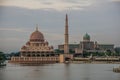 Putra mosque in Putrajaya, Malaysia Royalty Free Stock Photo