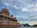 Putra Mosque & x28;Masjid Putra& x29; Royalty Free Stock Photo