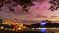 Putrajaya International Convention Centre (PICC) and Seri Gemilang Bridge