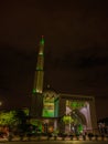 Putrajaya malaysi night view mosque