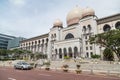 Putrajaya, Malaysia - circa September 2015: Istana Kehakiman or Federal Court of Malaysia and Ministry of Justice in Putrajaya Royalty Free Stock Photo