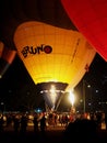 Hot air ballons show