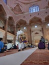 Putrajaya Mosque- Friday Morning Pray Royalty Free Stock Photo
