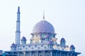 Putrajaya Mosque Malaysia Royalty Free Stock Photo