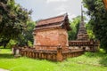 Putthaisawan Temple in Ayutthaya Royalty Free Stock Photo