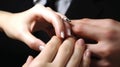 Putting Wedding Ring