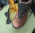 Putting your best foot forward black tie hiking boot