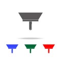 putty knife icon. Elements of construction tools multi colored icons. Premium quality graphic design icon. Simple icon for website Royalty Free Stock Photo