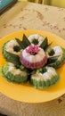 Putu cake is very sweet and delicious