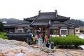 Bukenqu guanyin temple in Putuoshan Island Scenic area, adobe rgb Royalty Free Stock Photo