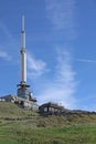 The puy de dome volcano summit. Auvergne, France, Europe Royalty Free Stock Photo