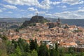 Puy en velay town. Haute-Loire, Auvergne, France Royalty Free Stock Photo