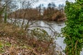 Puyallup River Landscape Royalty Free Stock Photo