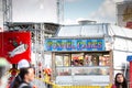 funnel cake stand at carnival