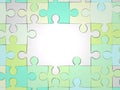 Puzzle background Royalty Free Stock Photo