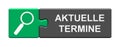 Puzzle Button: Current Appointments german Royalty Free Stock Photo