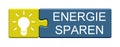 Puzzle Button: Save Energy in german language Royalty Free Stock Photo