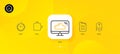 Puzzle, Cloud storage and Canister oil minimal line icons. For web application, printing. Vector