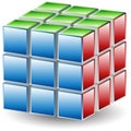 Puzzle Cube Royalty Free Stock Photo