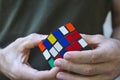 Puzzle cube Royalty Free Stock Photo